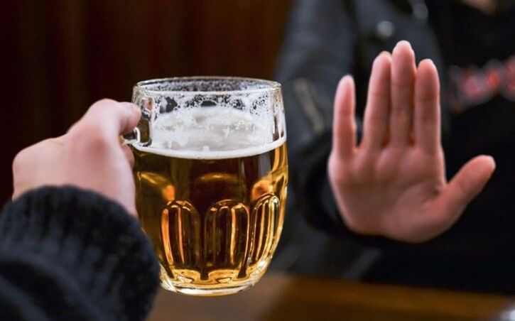 Stopping beer
